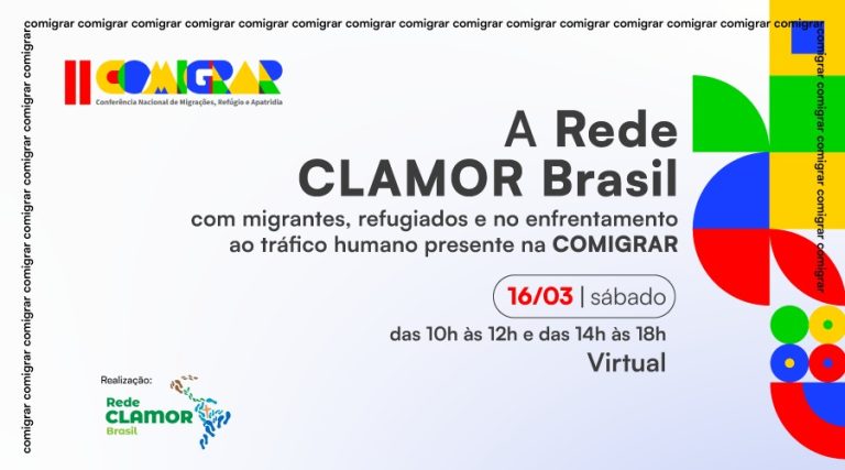 Read more about the article CONFERÊNCIA LIVRE NACIONAL REDE CLAMOR BRASIL